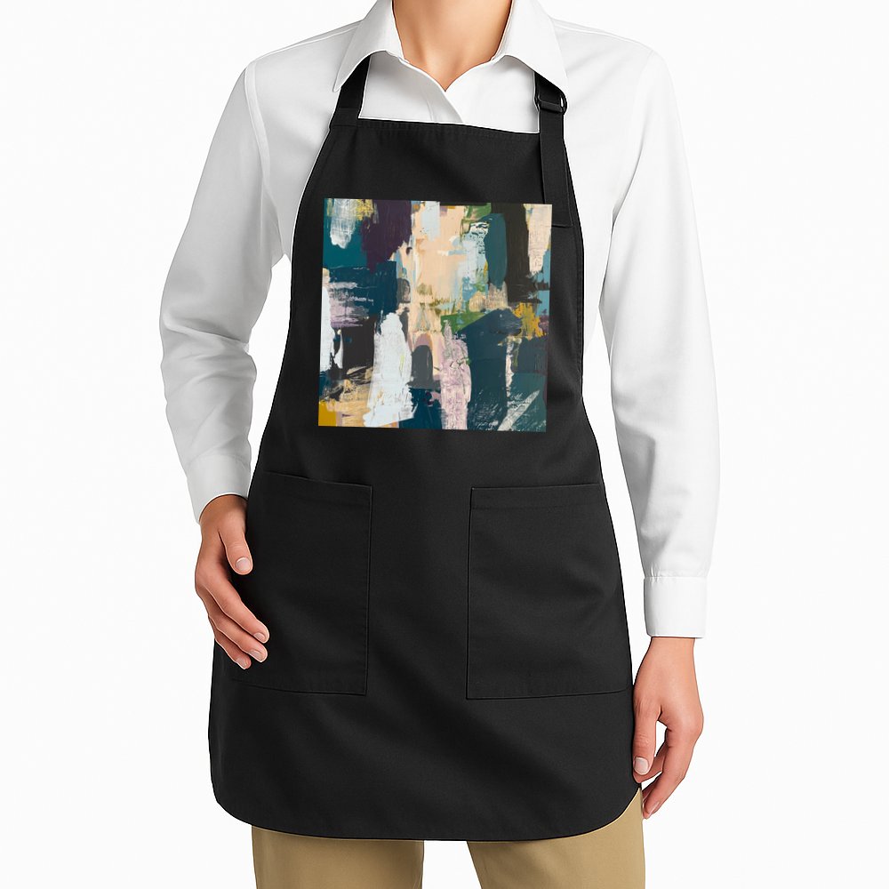 Paint Splatter Art Pattern Apron