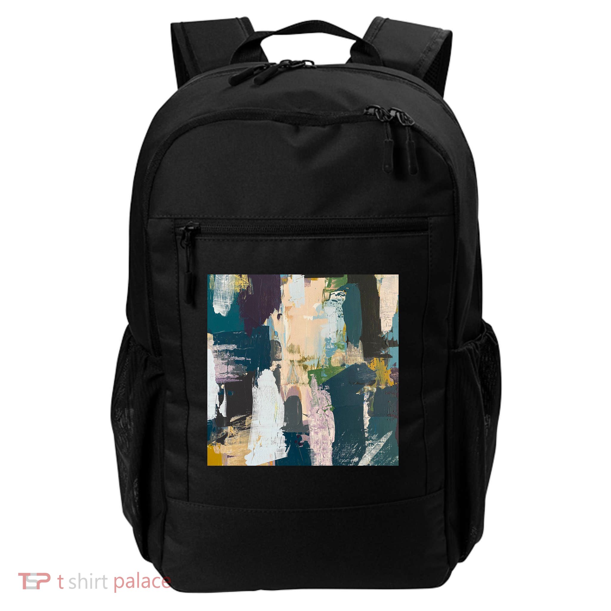 Paint Splatter Art Pattern Daily Commute Backpack