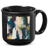 Paint Splatter Art Pattern 15oz Campfire Ceramic Mug