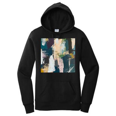 Paint Splatter Art Pattern Women's Pullover Hoodie