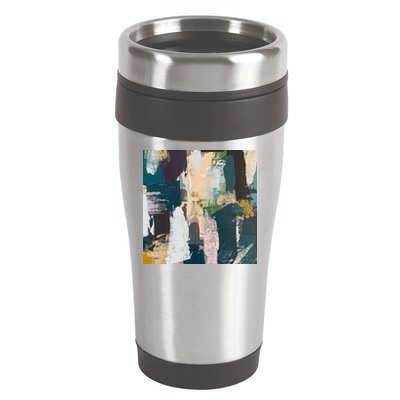 Paint Splatter Art Pattern 16oz Travel Tumbler