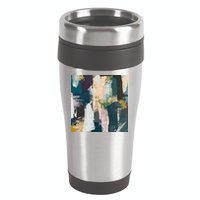 Paint Splatter Art Pattern 16oz Travel Tumbler
