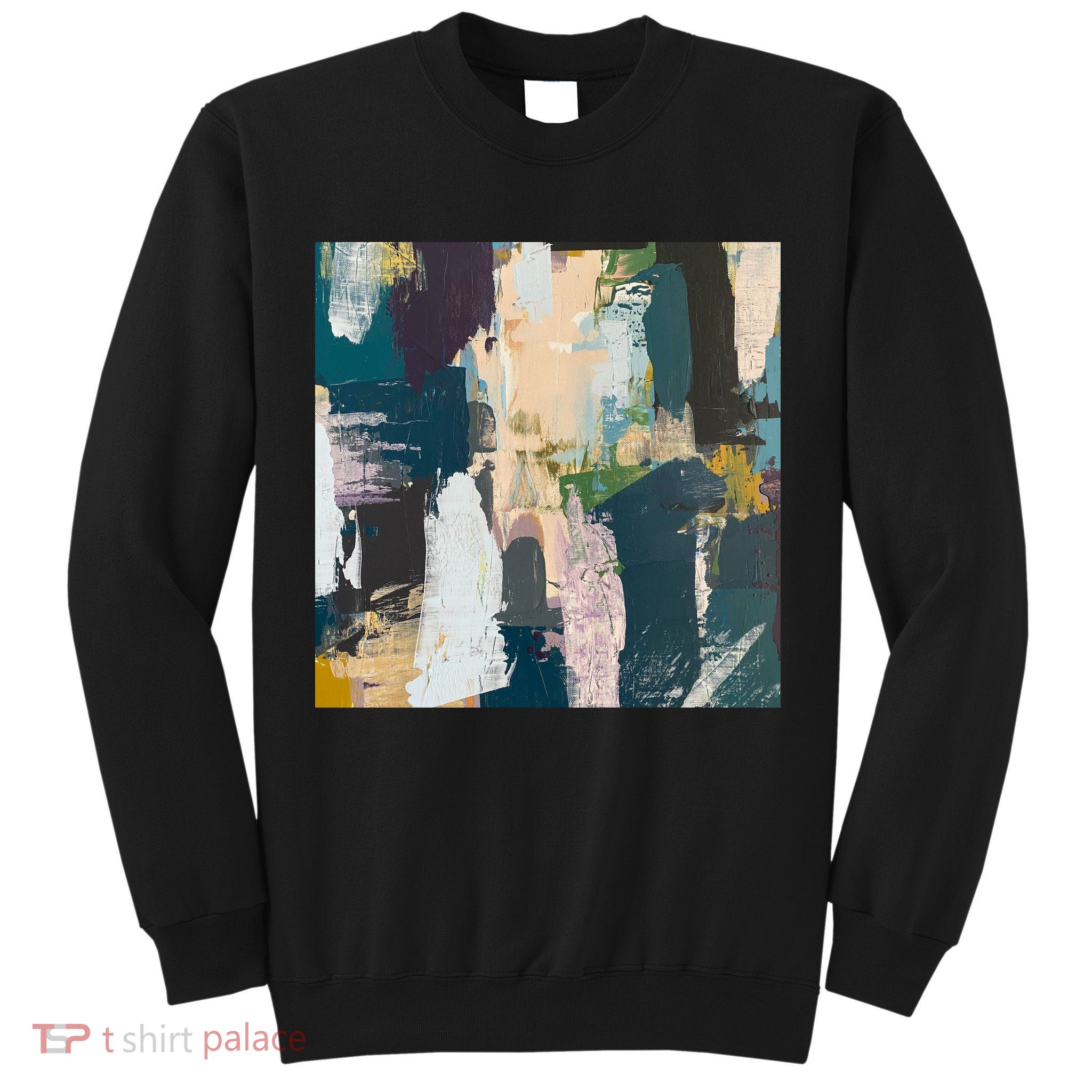 Paint Splatter Art Pattern Tall Sweatshirt