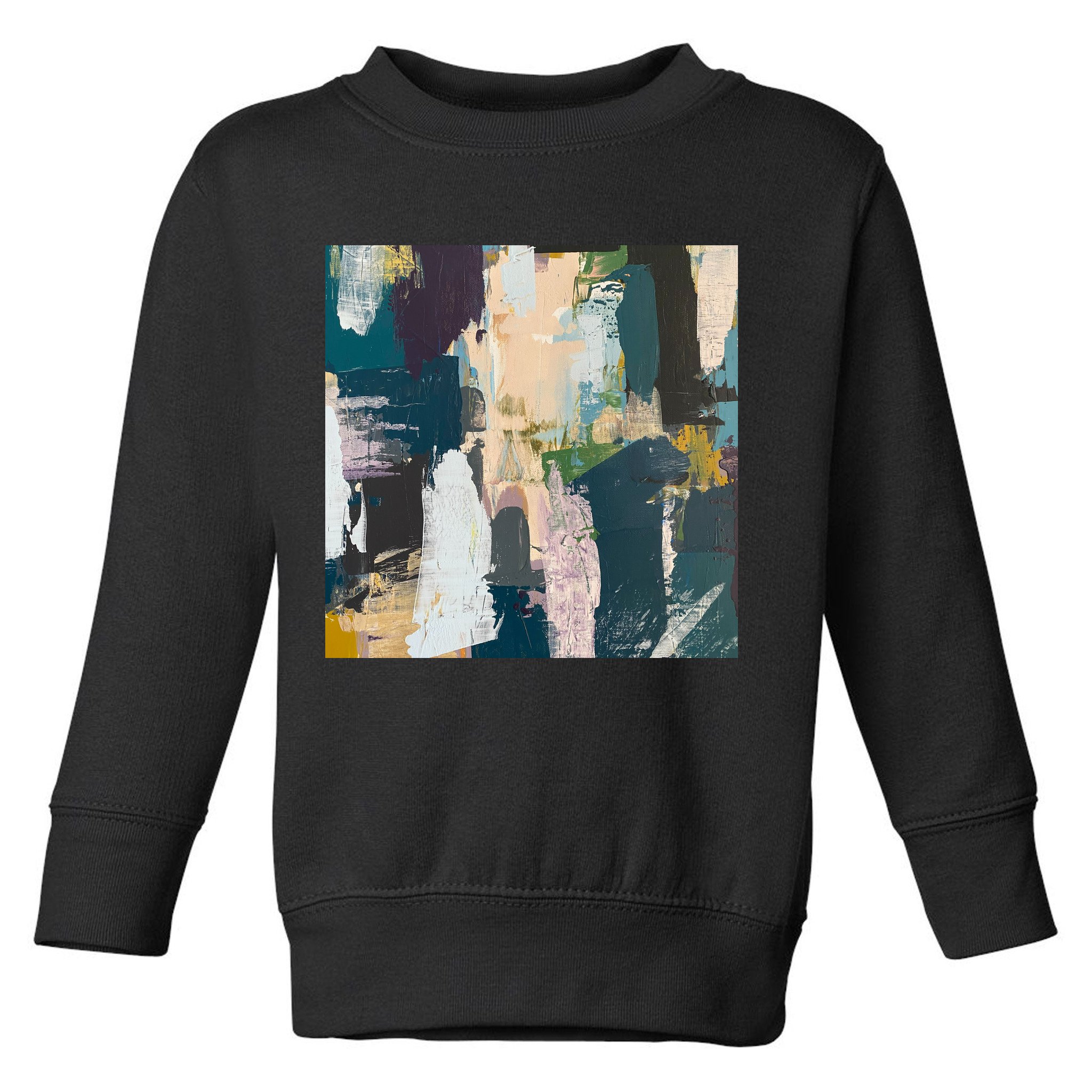 Paint Splatter Art Pattern Toddler Sweatshirt