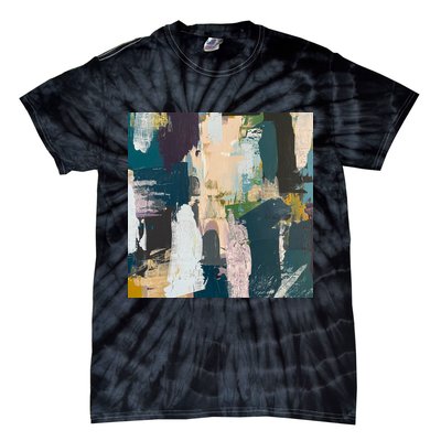 Paint Splatter Art Pattern Tie-Dye T-Shirt