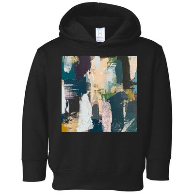 Paint Splatter Art Pattern Toddler Hoodie