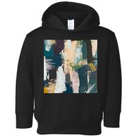 Paint Splatter Art Pattern Toddler Hoodie