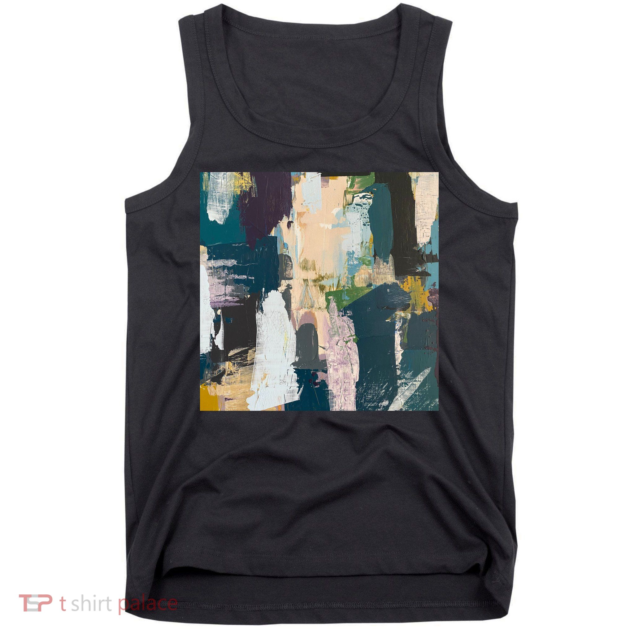 Paint Splatter Art Pattern Tank Top