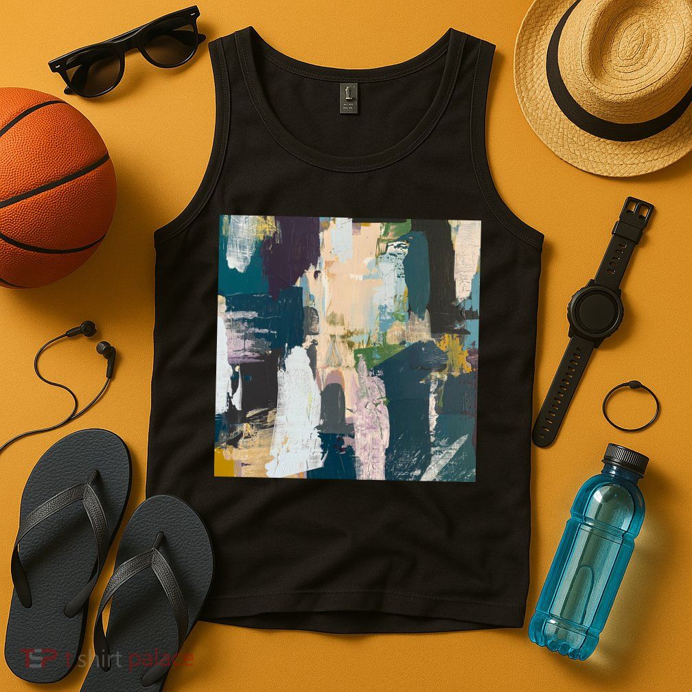 Paint Splatter Art Pattern Tank Top