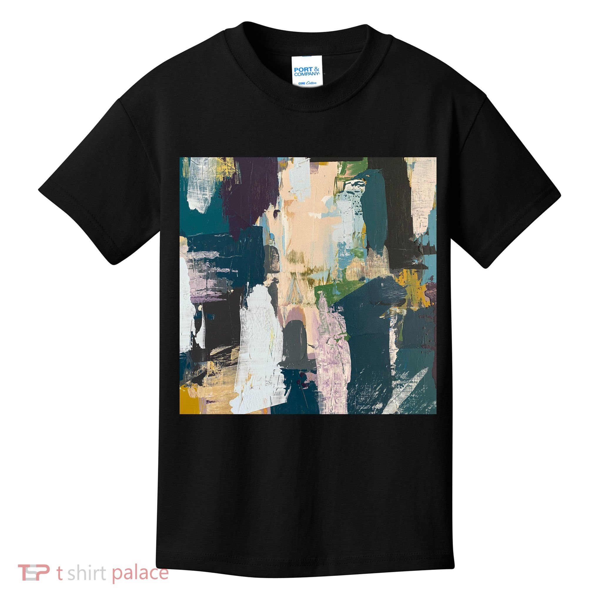 Paint Splatter Art Pattern Kids T-Shirt
