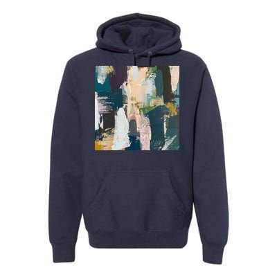 Paint Splatter Art Pattern Premium Hoodie