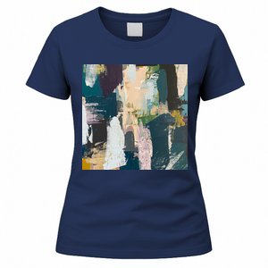 Paint Splatter Art Pattern Women's T-Shirt