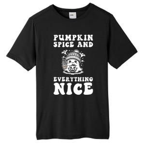 Pumpkin Spice And Everything Nice Ghost Great Gift Tall Fusion ChromaSoft Performance T-Shirt