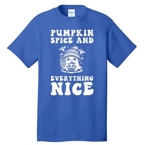 Pumpkin Spice And Everything Nice Ghost Great Gift Tall T-Shirt