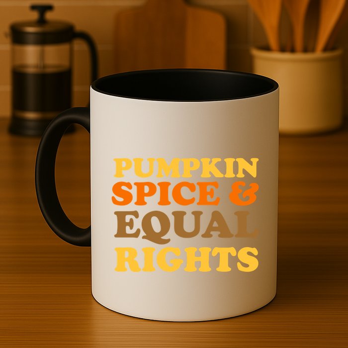 Pumpkin Spice And Equal Rights Mug