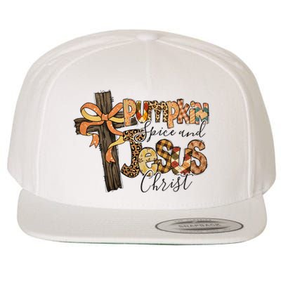 Pumpkin Spice And Jesus Christian God Faith Wool Snapback Cap