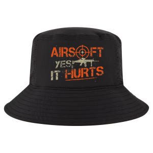 Paintball Sport Airsoft Yes It Hurts Paint Ball Target Cool Comfort Performance Bucket Hat