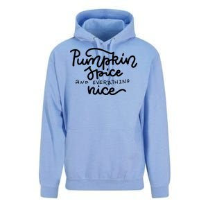 Pumpkin Spice And Everything Nice Unisex Surf Hoodie