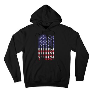 Power Stroke American Flag Hoodie