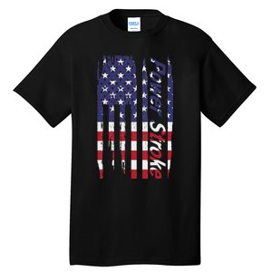 Power Stroke American Flag Tall T-Shirt