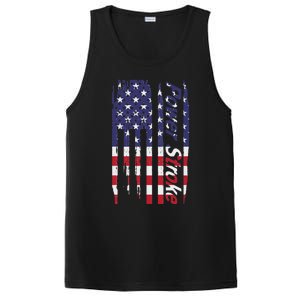 Power Stroke American Flag PosiCharge Competitor Tank