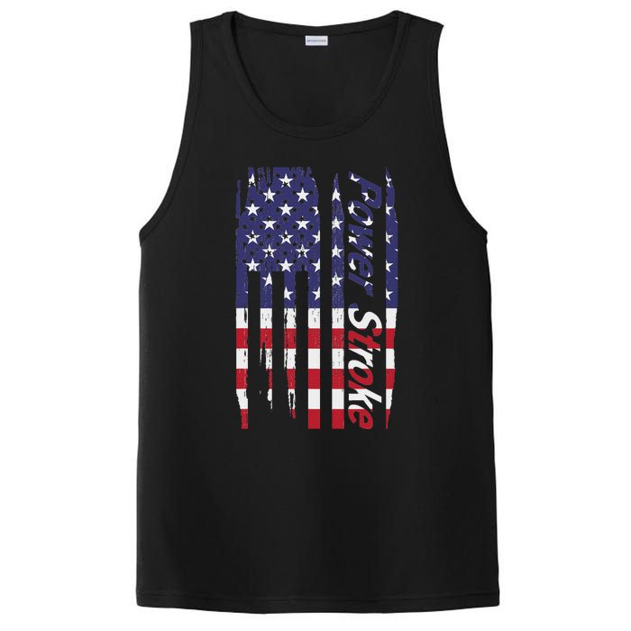 Power Stroke American Flag PosiCharge Competitor Tank