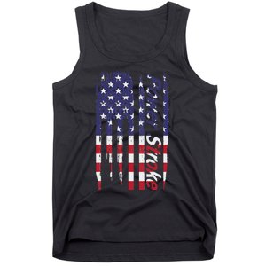 Power Stroke American Flag Tank Top