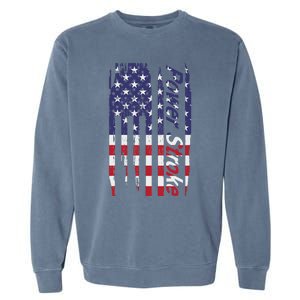 Power Stroke American Flag Garment-Dyed Sweatshirt