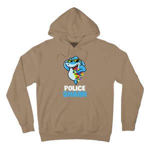 Police Shark Autism Awareness Gift Hoodie