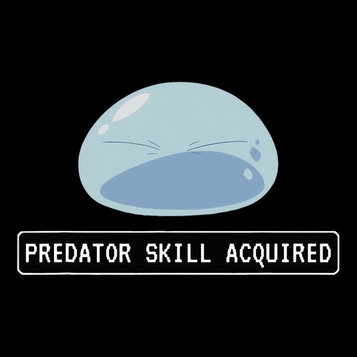 Predator Skill Acquired The Powerful Reincarnated Slime Flat Bill Trucker Hat