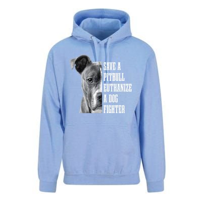 Pitbull Save A Pitbull Funny Dog Rescue Pitbull Mom Dad Great Gift Unisex Surf Hoodie