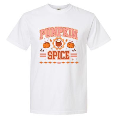 Pumpkin Spice Autumn Fall Season Garment-Dyed Heavyweight T-Shirt