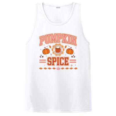 Pumpkin Spice Autumn Fall Season PosiCharge Competitor Tank