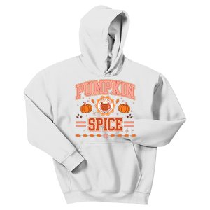 Pumpkin Spice Autumn Fall Season Kids Hoodie