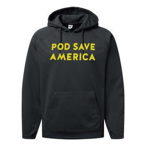 Pod Save America Performance Fleece Hoodie