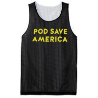 Pod Save America Mesh Reversible Basketball Jersey Tank