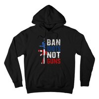 Pro Second Amendment Gun Rights Ban Idiots Not Guns Hoodie