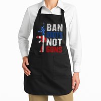 Pro Second Amendment Gun Rights Ban Idiots Not Guns Apron