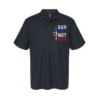 Pro Second Amendment Gun Rights Ban Idiots Not Guns Softstyle Adult Sport Polo