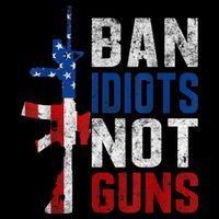Pro Second Amendment Gun Rights Ban Idiots Not Guns Baby Bodysuit