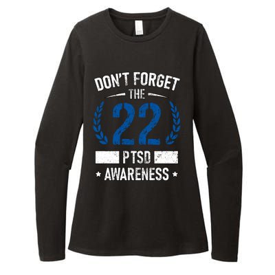 Ptsd Suicide Awareness American Veteran Soldier 22 A Day Usa Meaningful Gift Womens CVC Long Sleeve Shirt