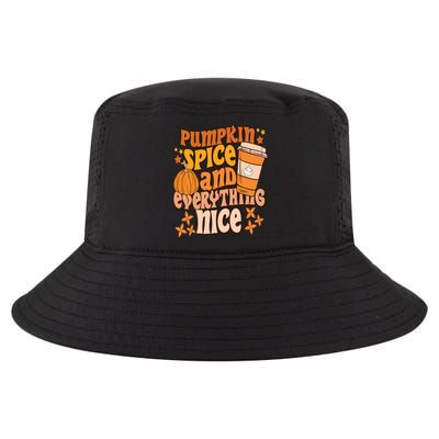 Pumpkin Spice And Everything Nice Fall Vibes Autumn Season Thanksgiving Pumpkin Cool Comfort Performance Bucket Hat