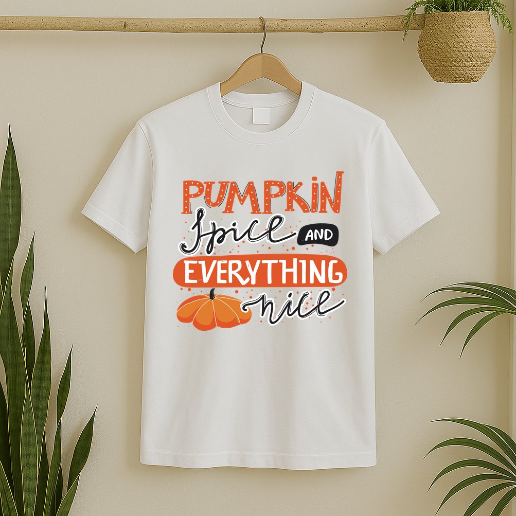 Pumpkin Spice And Everything Nice Cute T-Shirt