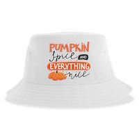 Pumpkin Spice And Everything Nice Cute Sustainable Bucket Hat