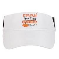 Pumpkin Spice And Everything Nice Cute Adult Drive Performance Visor