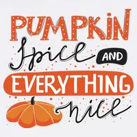 Pumpkin Spice And Everything Nice Cute Baby Bodysuit