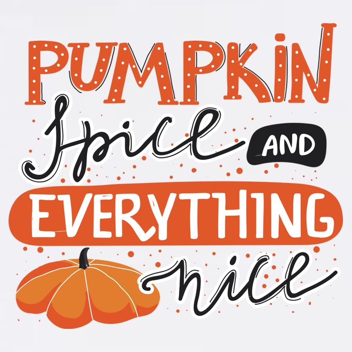 Pumpkin Spice And Everything Nice Cute Baby Bodysuit