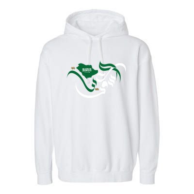 Proud Saudi Arabia For Saudi National Day Cute Gift Garment-Dyed Fleece Hoodie