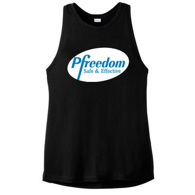 PFREEDOM SAFE AND EFFECTIVE Ladies PosiCharge Tri-Blend Wicking Tank