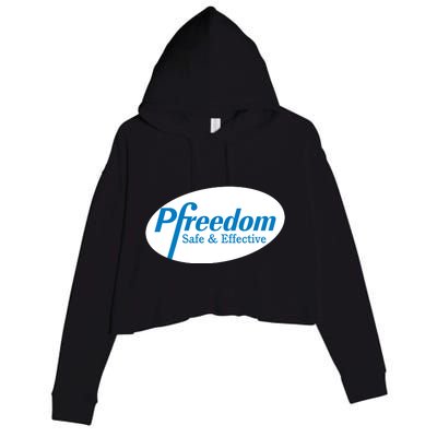 PFREEDOM SAFE AND EFFECTIVE Crop Fleece Hoodie